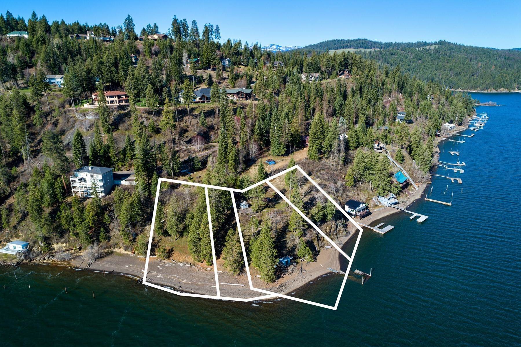 5. Single Family Homes for Sale at Mountain Modern Lakefront Beauty -CdA Lake 773 W Steamboat Dr Coeur d’Alene, Idaho 83814 United States