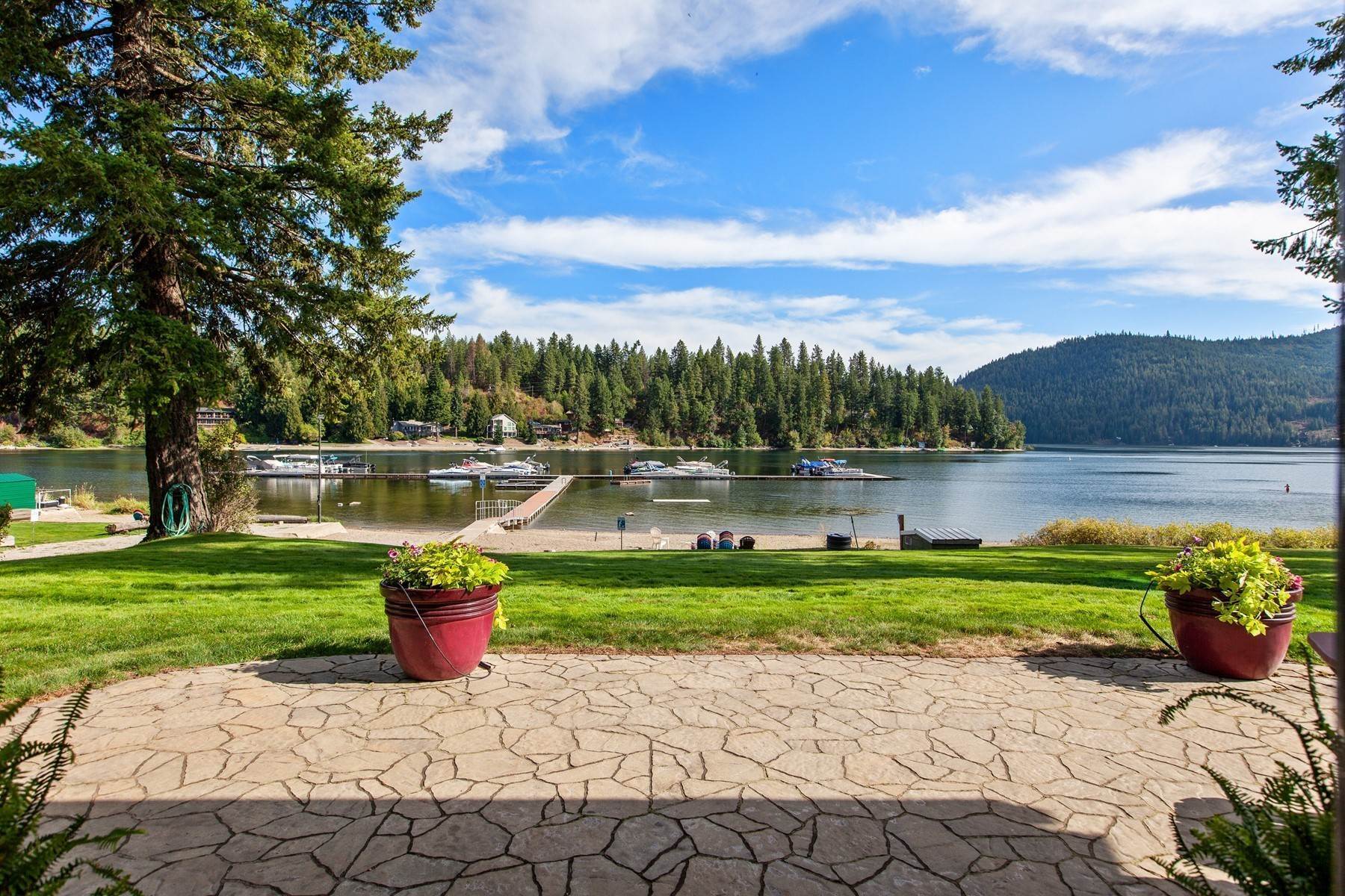 Single Family Homes for Sale at Updated Lake Haven Waterfront Cabin 7562 W Spirit Lake Rd Rd , #28 Spirit Lake, Idaho 83869 United States