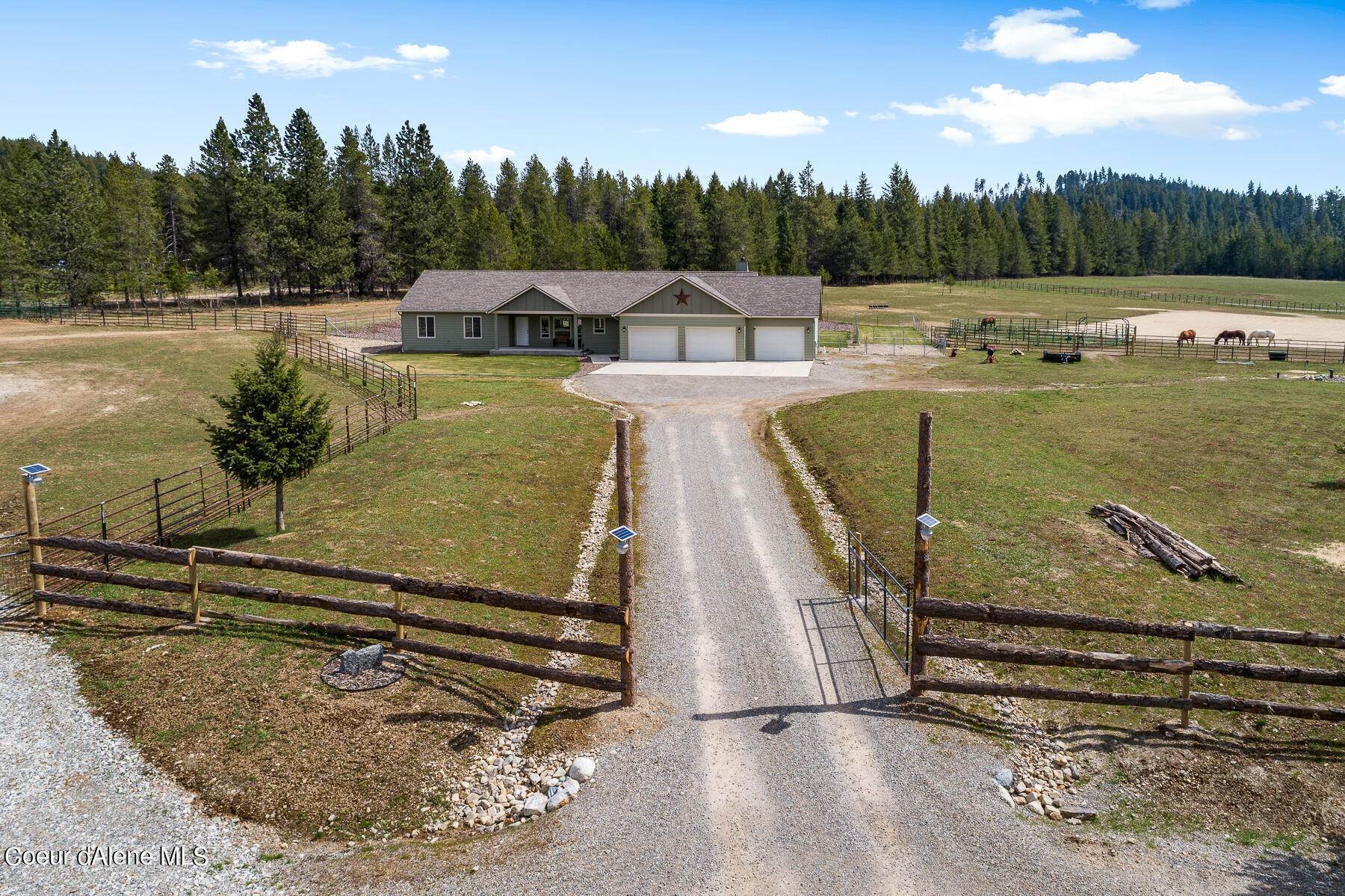 3. Single Family Homes for Sale at 194 Vigs Drive Athol, Idaho 83801 United States