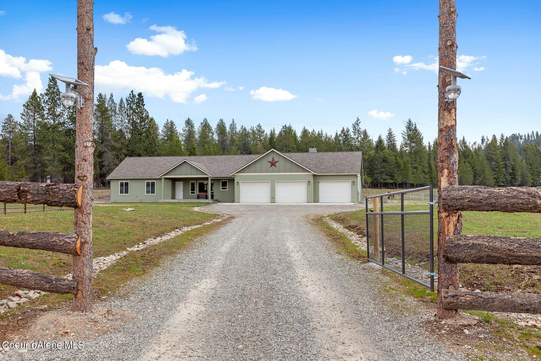 4. Single Family Homes for Sale at 194 Vigs Drive Athol, Idaho 83801 United States