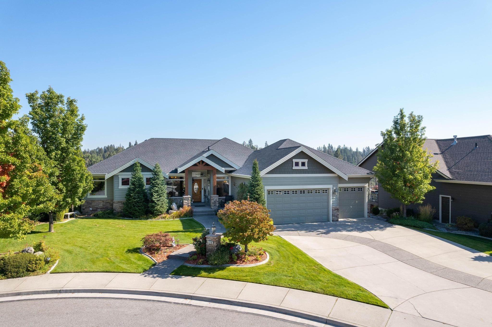 Single Family Homes for Sale at 1714 N Rim View Street Spokane, Washington 99224 United States