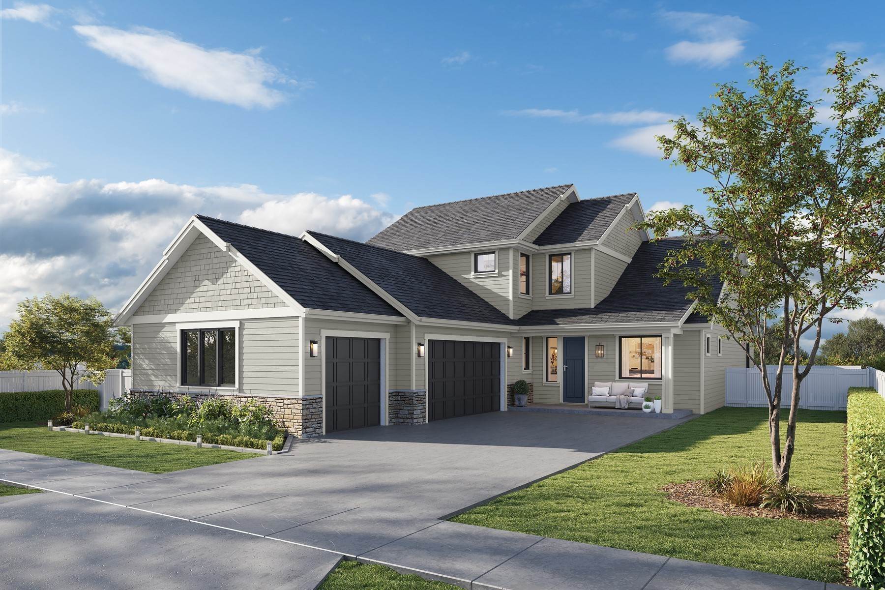 Single Family Homes for Sale at The Acadia w/Basement 4511 W Homeward Bound Blvd Coeur d’Alene, Idaho 83815 United States