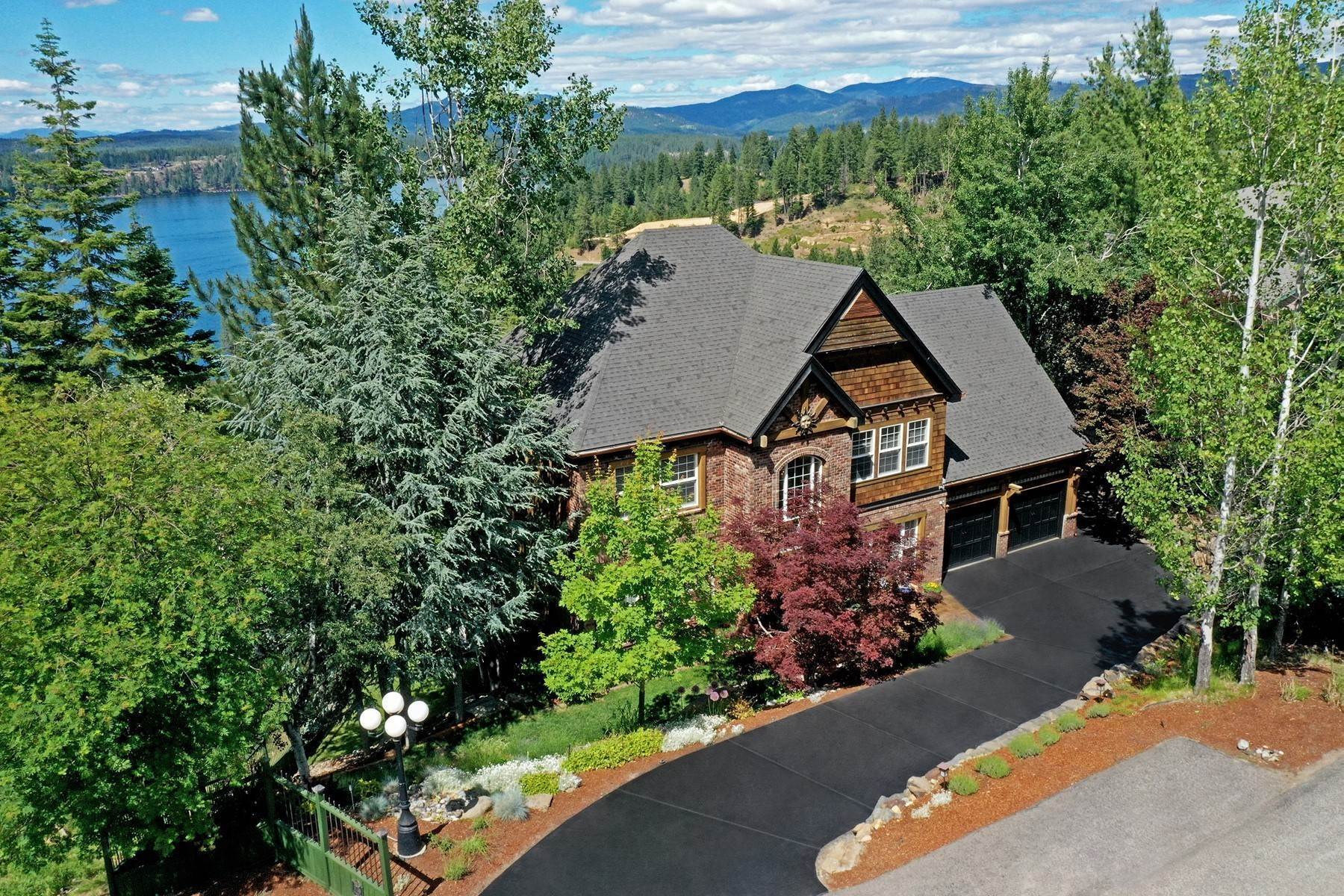 Single Family Homes for Sale at Hayden Lake views 3739 E Lookout Drive Coeur D Alene, Idaho 83815 United States